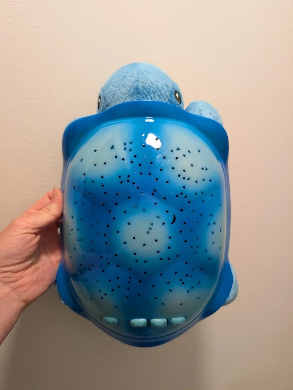 Cloud B Blue Twilight Turtle With Light Up Star Constellation